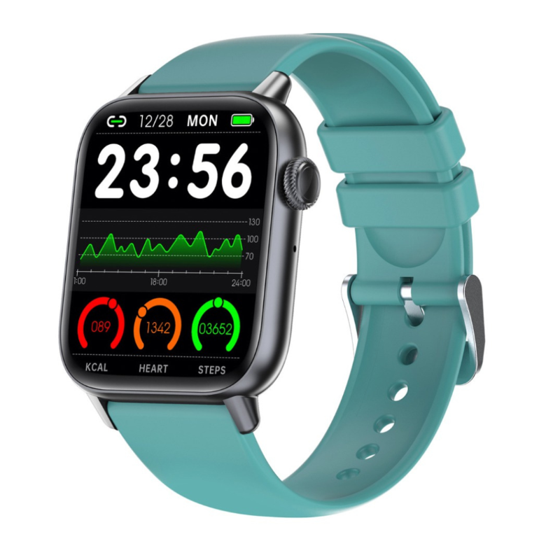 Montre_connectee-Montre_sport-face-Green